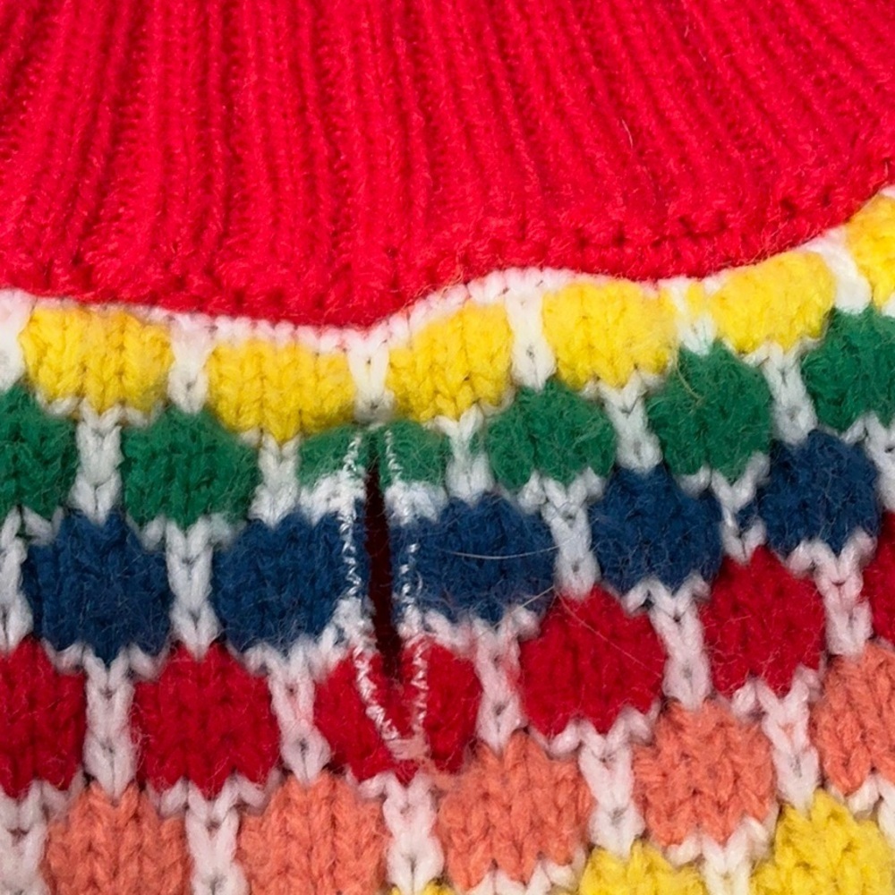 Colorful Striped Knit Sweater - Picture 4 of 9